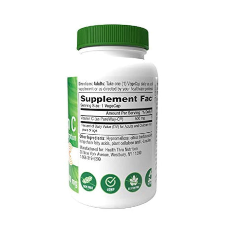 Pureway-C ® 500 mg Vitamina C (60 Cápsulas)