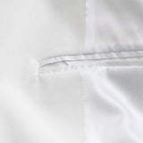 Traje de fiesta para hombre, color sólido, traje de ocio
