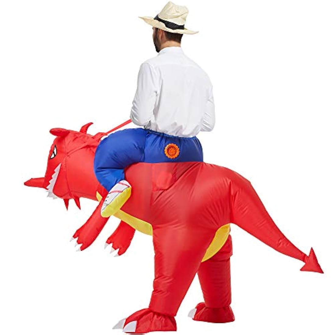 Disfraces Disfraz de dinosaurio inflable