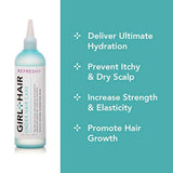 girlandhair Refresh Plus Biotin Infused hyrdrating Leche con Aloe Vera y Tea Tree Oil