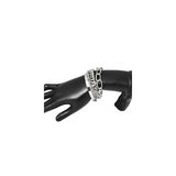 Pulseras Juego de 4 pulseras de cadena de plata para mujer