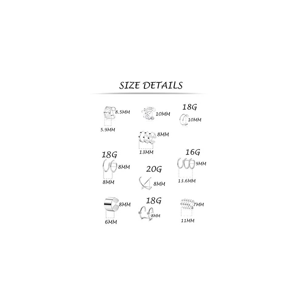 Aretes de acero inoxidable para mujeres