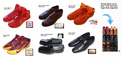 ORGANIZADOR DE ZAPATOS GRANDES
