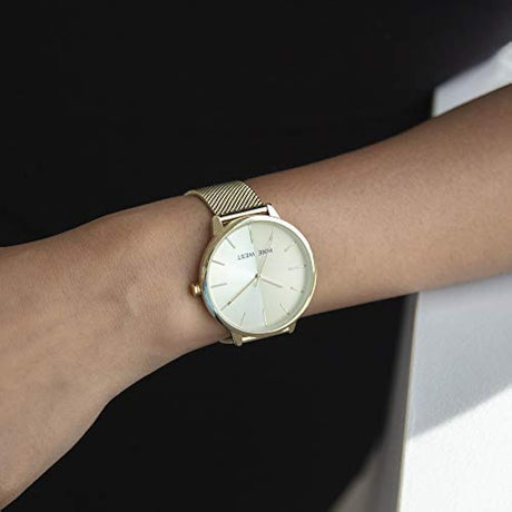 Reloj de pulsera de malla