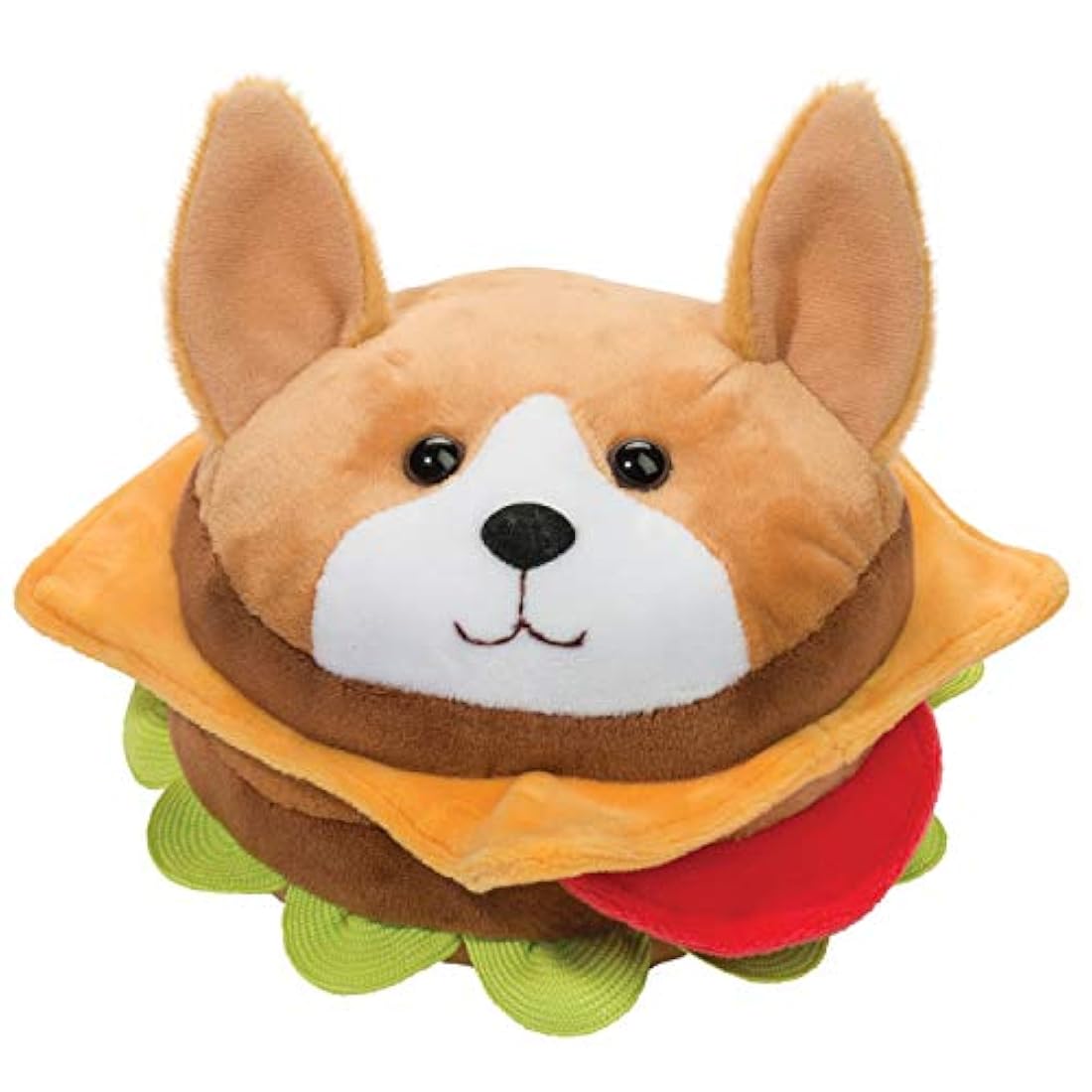 Peluche Hamburguesa perro macarón