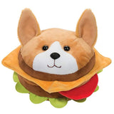 Peluche Hamburguesa perro macarón