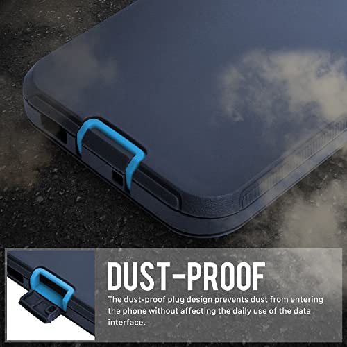 Funda para Galaxy S22 Plus, protección contra caídas, resistente al agua, a prueba de golpes, caídas, polvo, funda protectora de 3 capas para Samsung Galaxy S22 Plus 5G