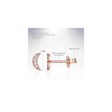 Aretes de platachapados en oro de 14 quilates