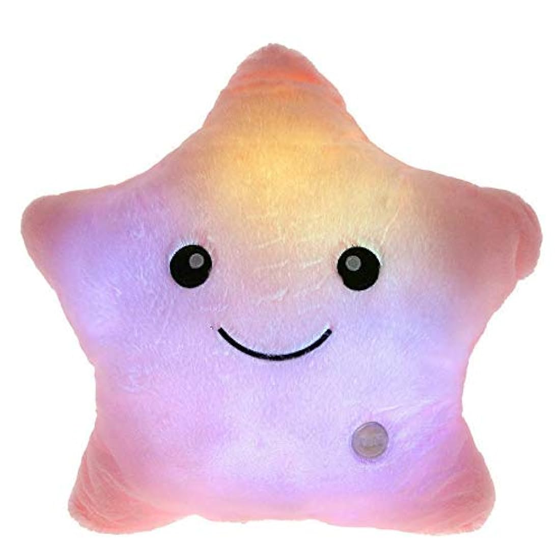 Almohada de peluche con forma de estrella