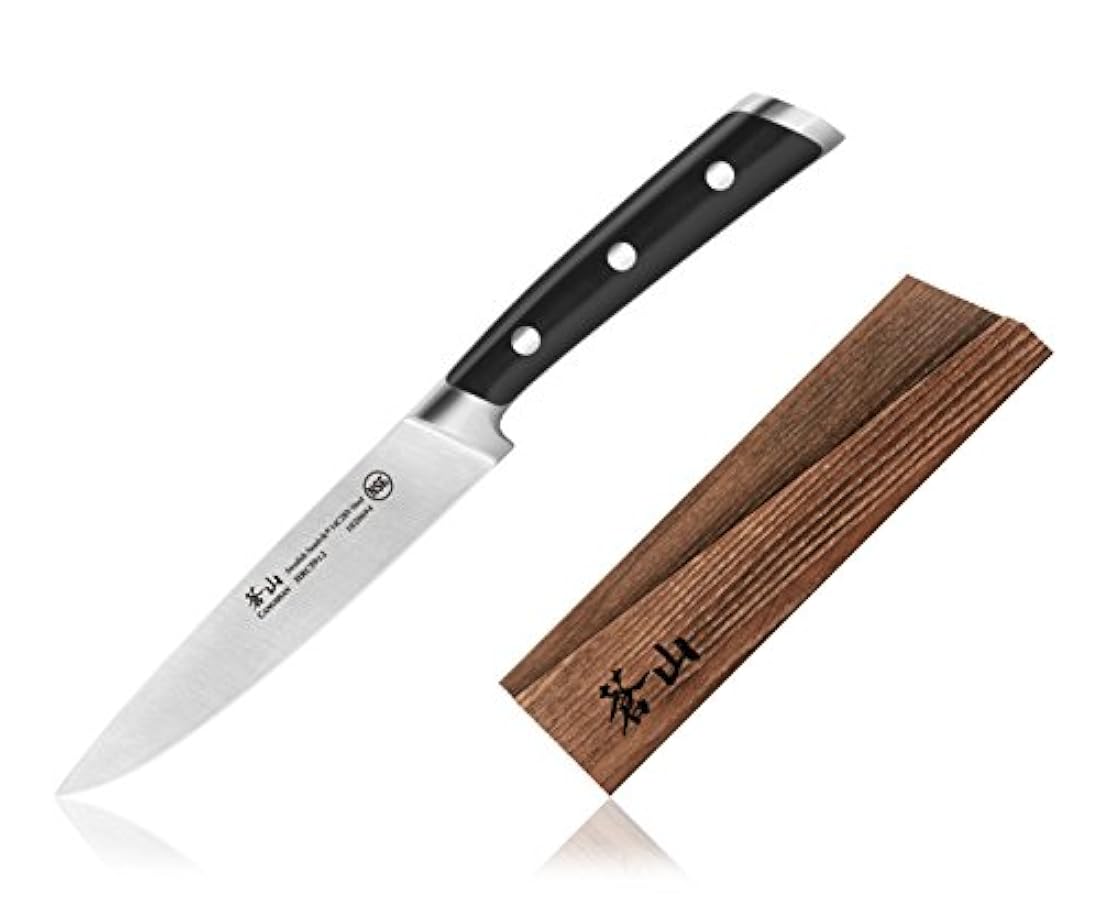 Acero Forjado cuchillo y madera