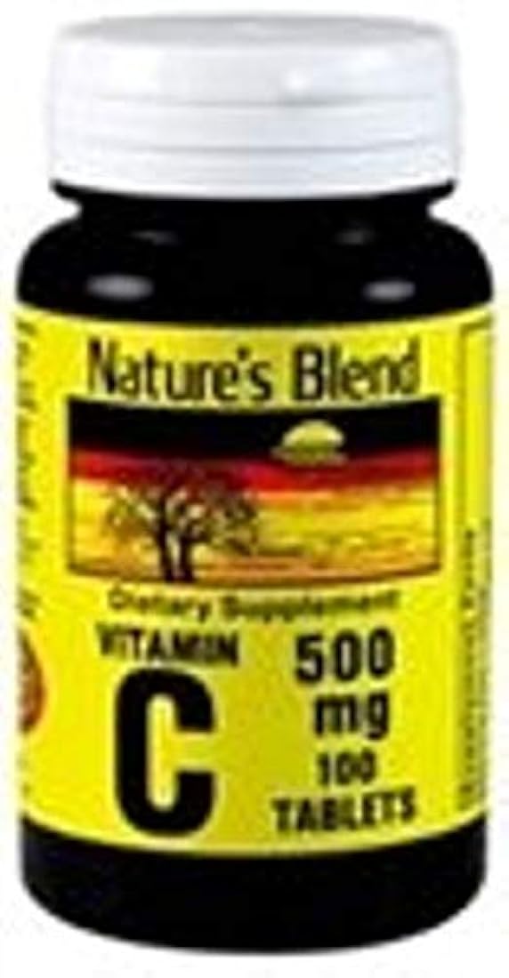Blend Vitamina C 500 mg 100 tabletas de la naturaleza