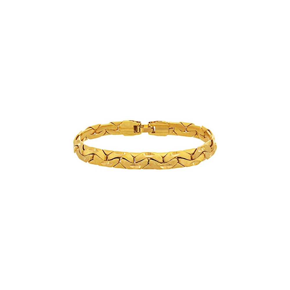 Pulseras chapada en oro de 24 quilates para mujeres