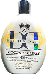 Black Chocolate doble crema de coco oscuro 400X 13.5oz