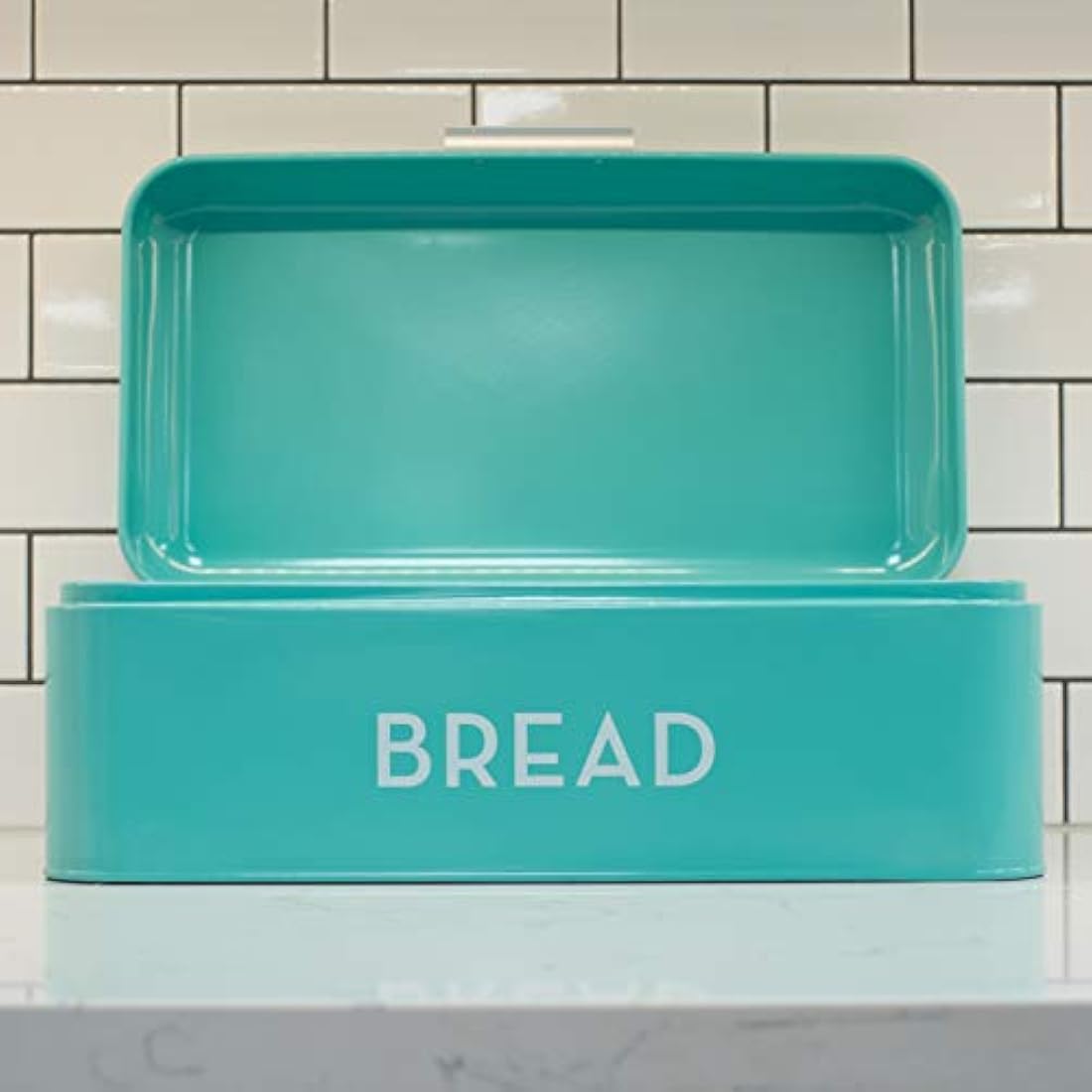 bandeja guardar  del pan, cocina Turquoise Blue