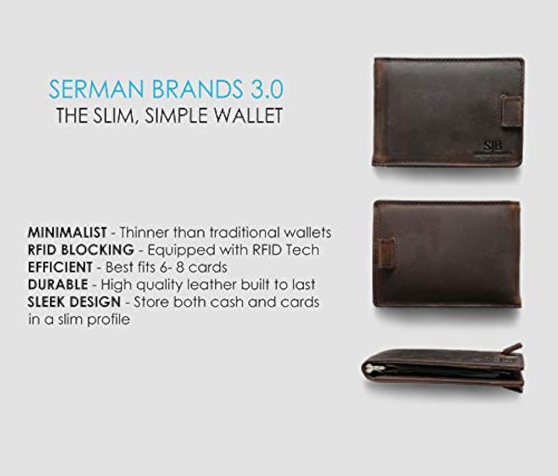 bloqueo bifold delgado SERMAN BRANDS