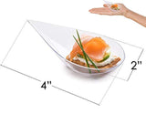 Tear Drop Serving Cup, Mini Platos para aperitivos  receta