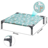 Modorki Cama elevada para perros – Cunas para perros pequeños con pies antideslizantes | Cuna elevada desmontable para perros y gatos pequeños