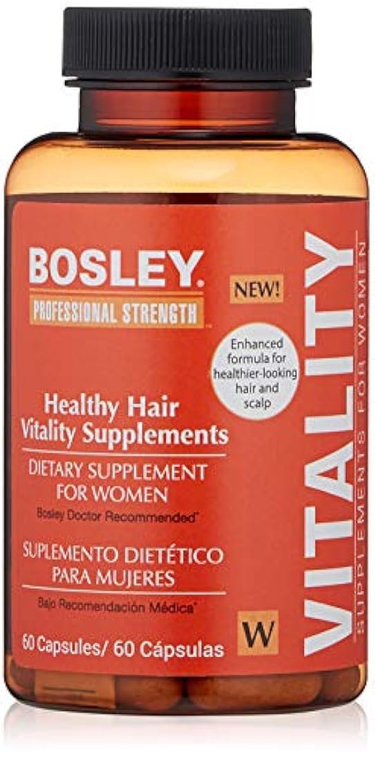 Suplementos vitalidad para el cabello Bosley Professional