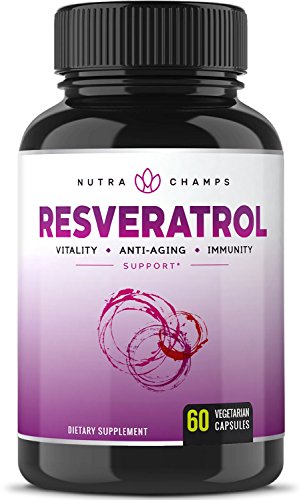 Suplemento de resveratrol 1400mg - Fórmula natural extra