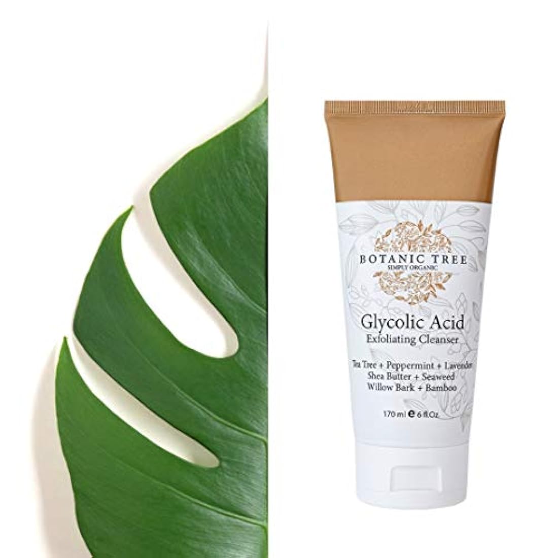 Limpiador exfoliante con ácido glicólico de 6 oz