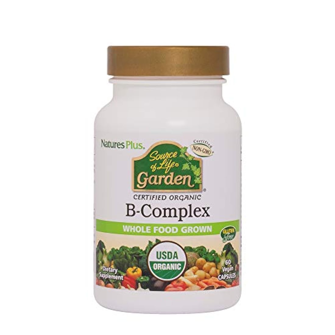 Nature 's Plus Fuente de Vida Jardín Complejo B 60 