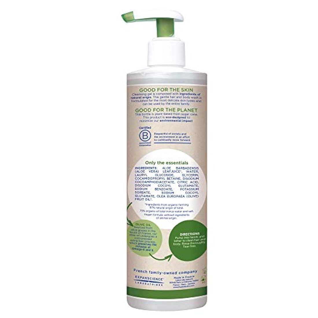 Cuidado Corporal, Gel higiénico orgánico y natural
