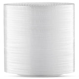54 platos de plástico transparente de cristal de 9.0 in