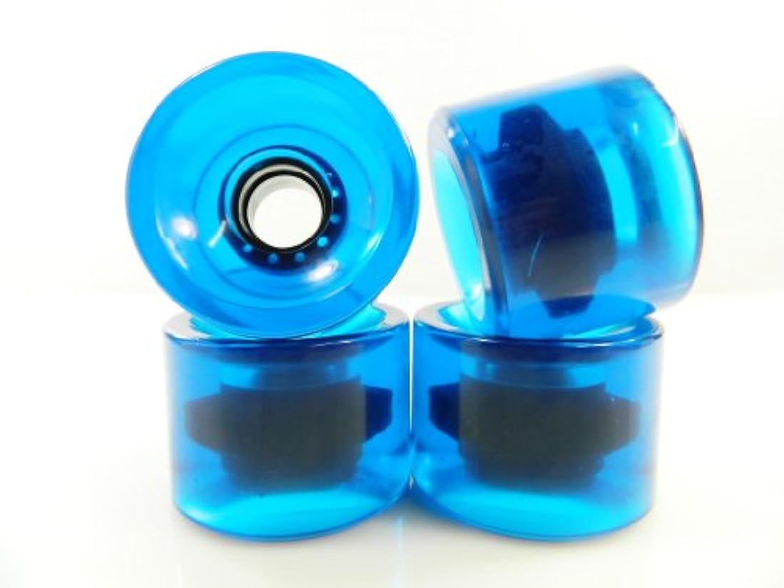 Ruedas de monopatín de 70 mm y espaciadores Blank Wheels