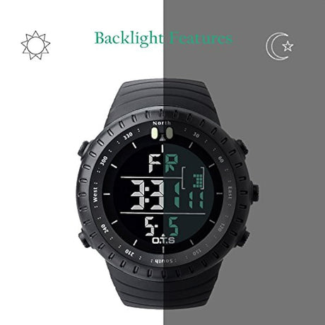 Reloj pulsera digital con mecanismo de cuarzo