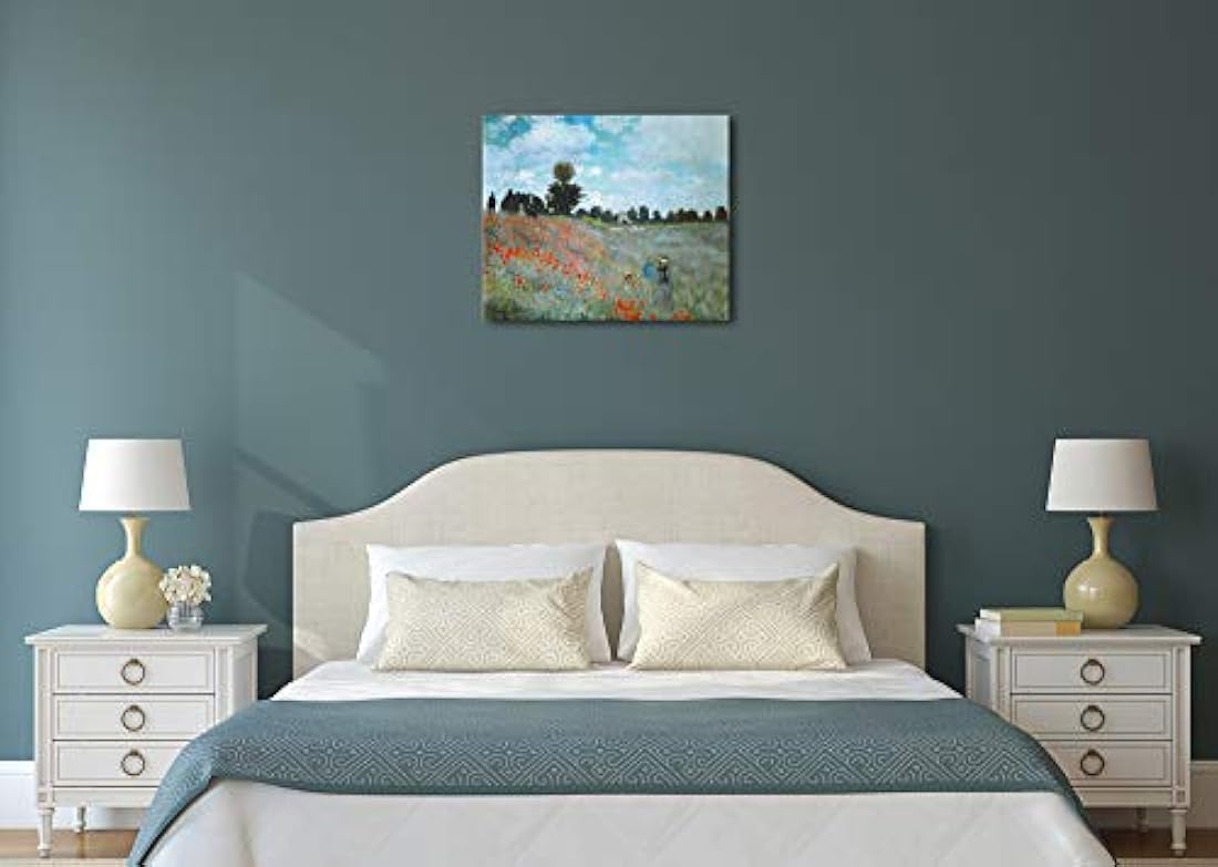 Wieco Art  Lienzo con paisaje decorativo para dormitorio