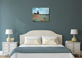 Wieco Art  Lienzo con paisaje decorativo para dormitorio