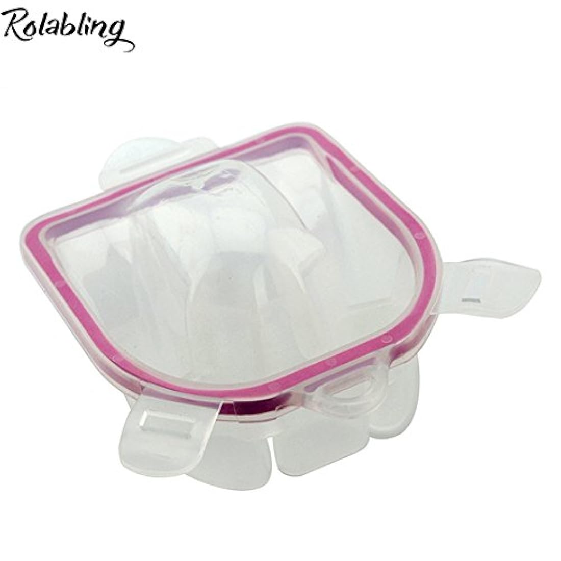 rolabling 2 pcs remojo Soak Tazón Nail Art Polaco Quitar