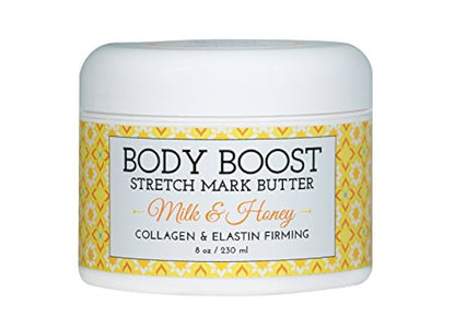 Body Boost, mantequilla elástica para leche y miel, 8 onzas