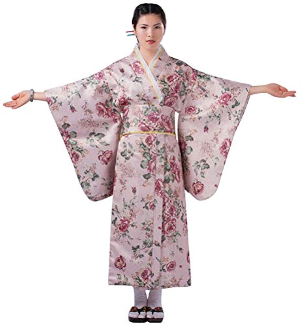 Disfraces - Kimono japonés tradicional para mujer, disfraz