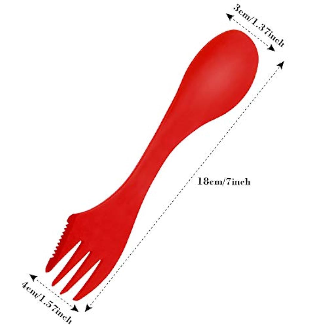 Juego de 27 cucharas de plástico 3 en 1