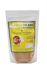 foodherbs Anar/Punica granatum/Granada Peel en polvo