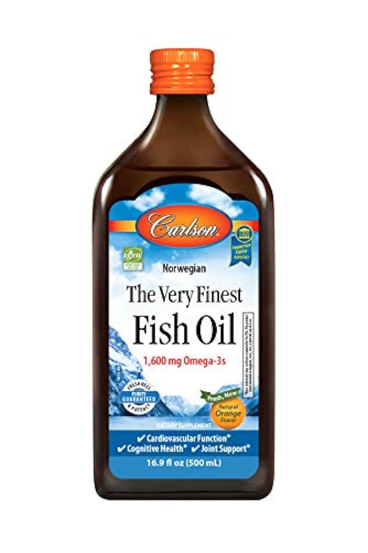 Carlson Norwegian The Very Finest - Aceite de pesca, naranja