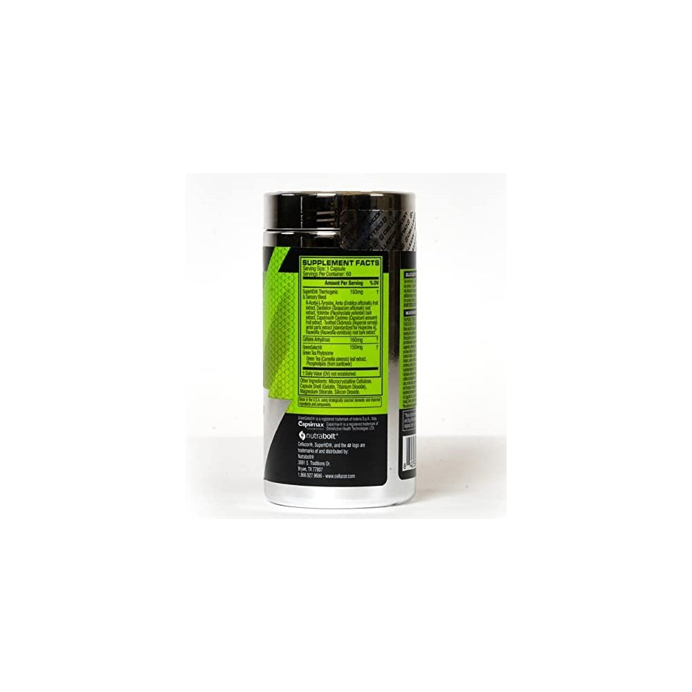 Suplementos Cellucor termogénico para pérdida de peso 60 cáp