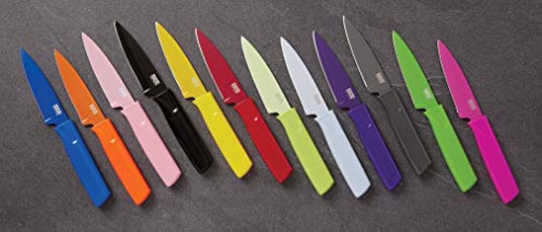 Kuhn Rikon con funda de seguridad Juego de 3 - cuchillos