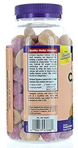 Kirkland Signature Calcio masticable con vitamina D3 gomas para adultos, 120 unidades x 1 botella