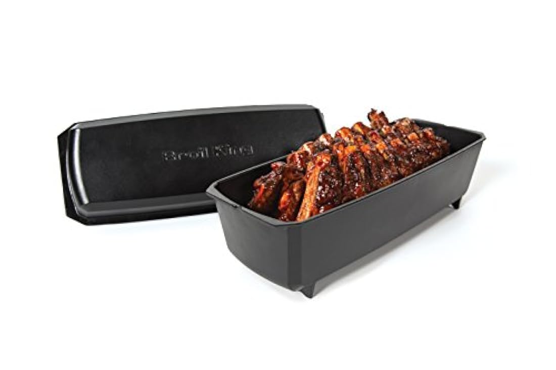 BroilKing 69615 fundido Costilla Roaster