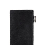 fitBAG Fusion - Funda a medida para Samsung Galaxy S22 Ultra, fabricada en Alemania, funda fina de piel de napa con forro de microfibra para limpieza de pantallas