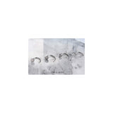 Aretes de aro de plata lpequeños para mujer