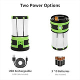 Linterna de camping LED recargable