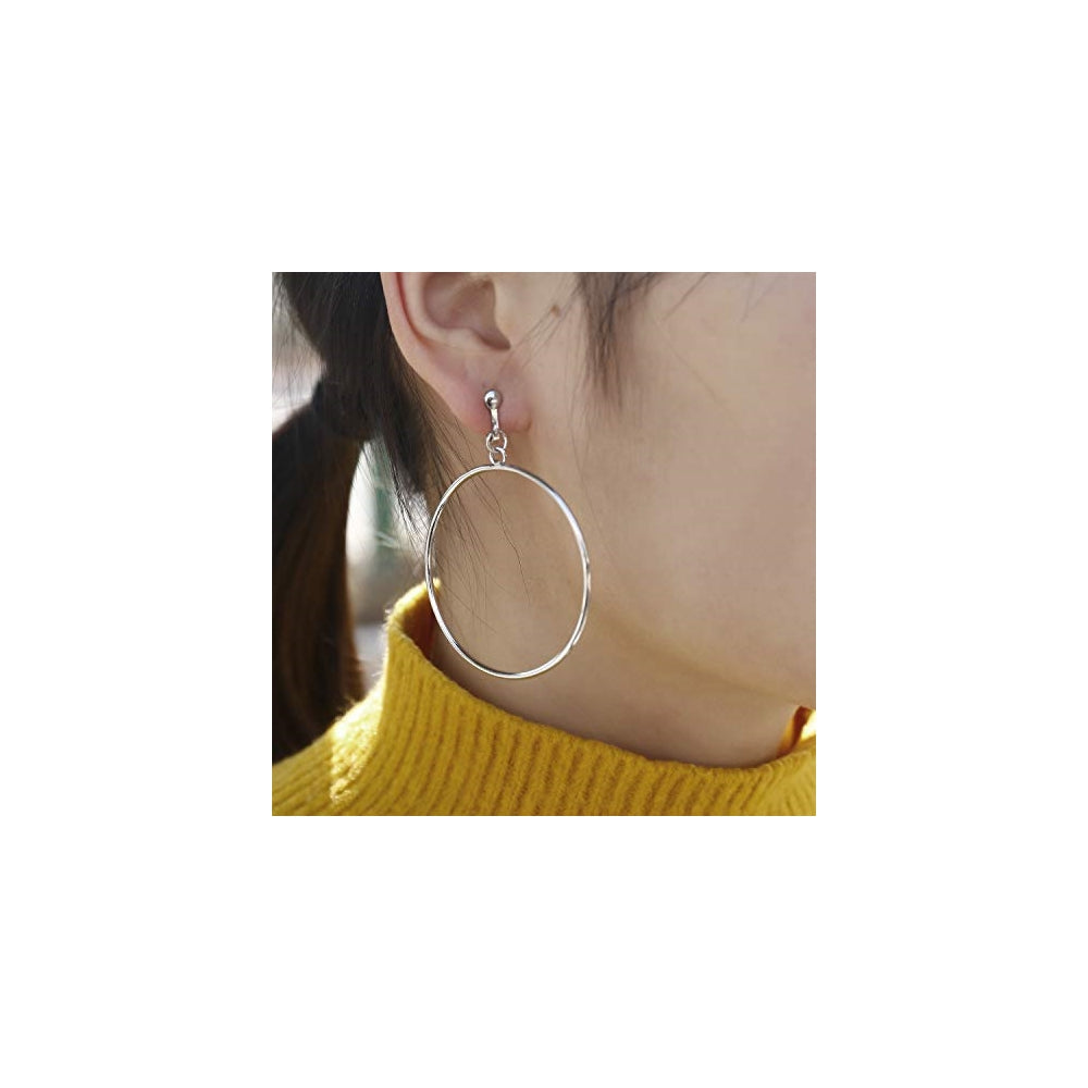 Aretes de clip en pendientes para mujer 15 pares