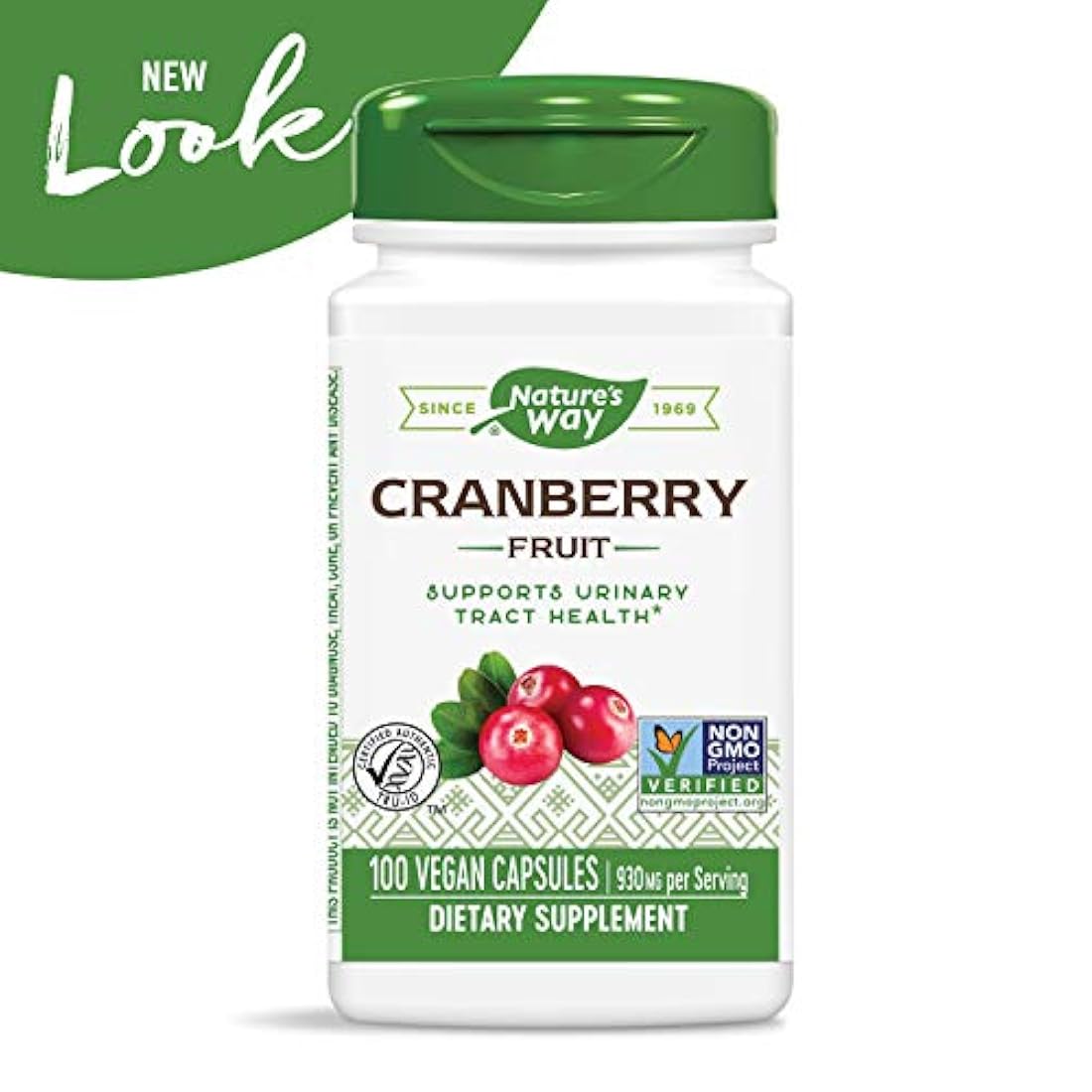 Nature's Way Cranberry Fruit, 465mg, 100 cápsulas, 12150
