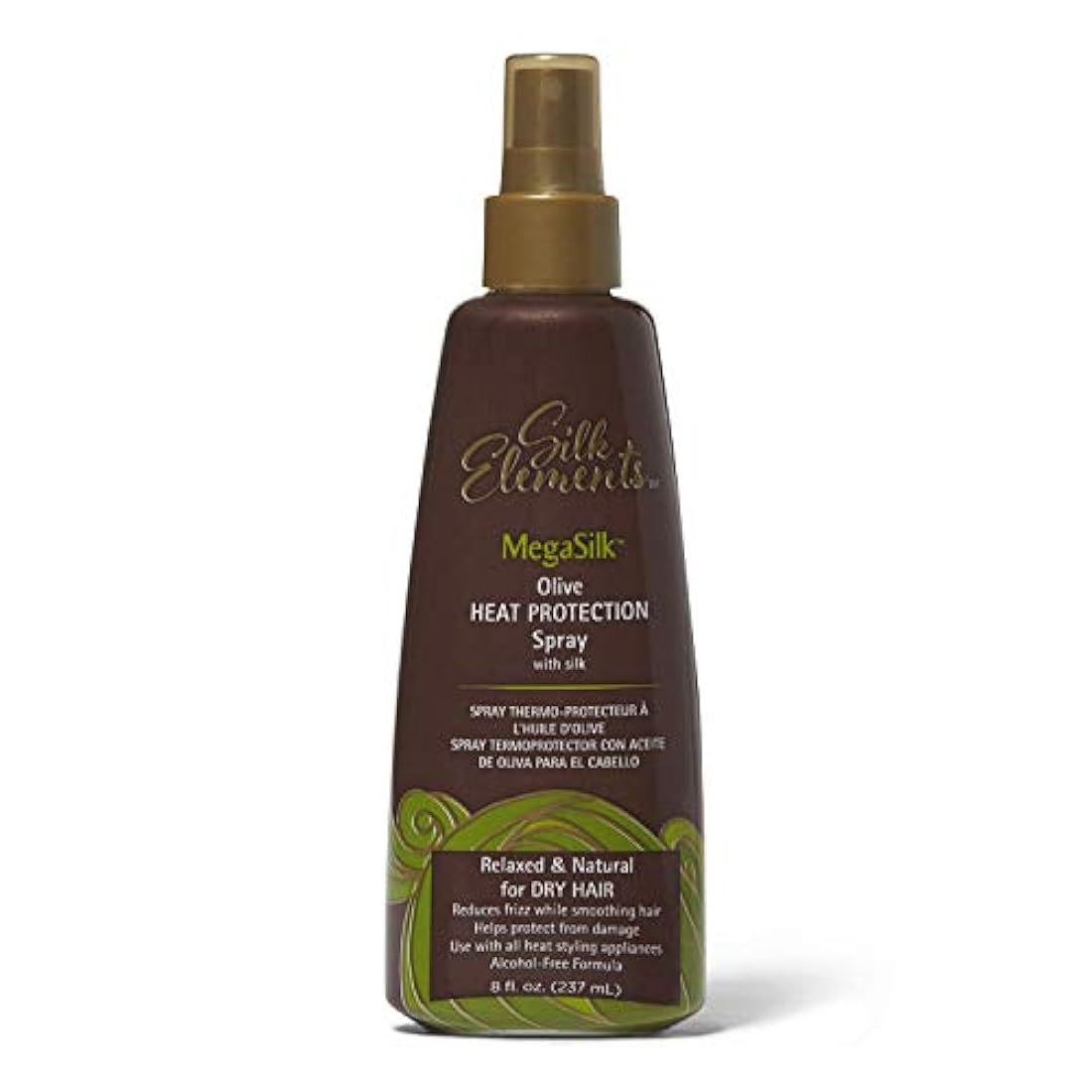 Silk-Spray de protección contra el calor de oliva, 8.0 fl oz