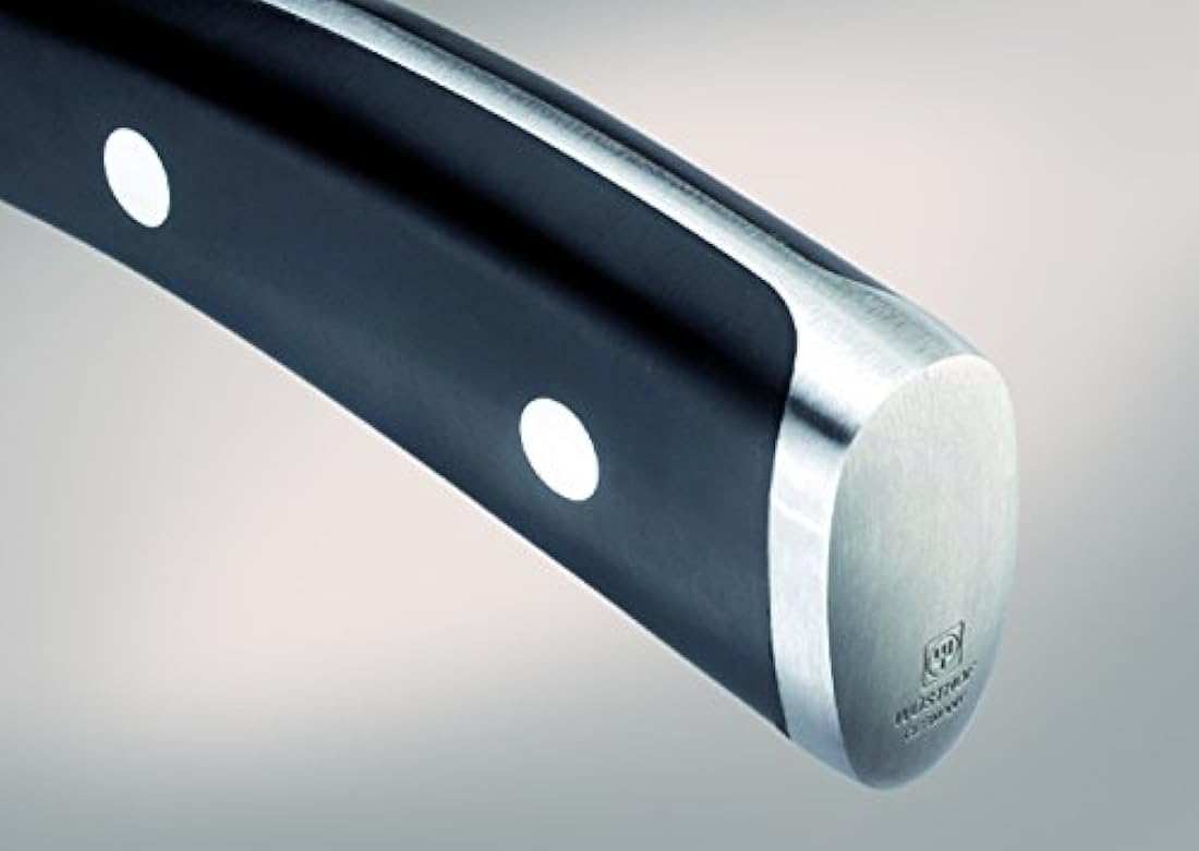 Wüsthof Classic Ikon – cuchillo de pan, Negro