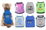 Paquete de 6 camisas para perros pequeños