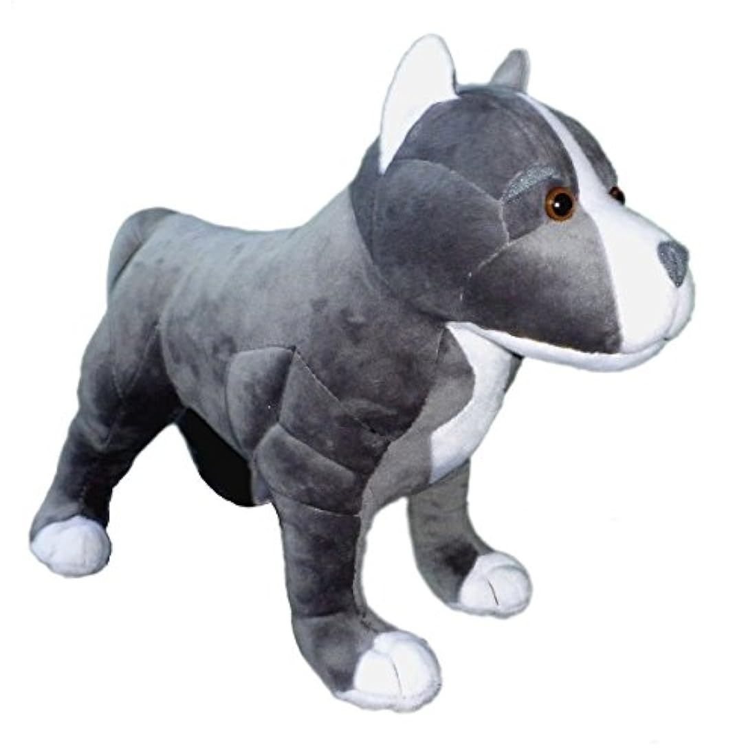 Peluche con diseño de perro con texto Hope The Pit Bull Dog